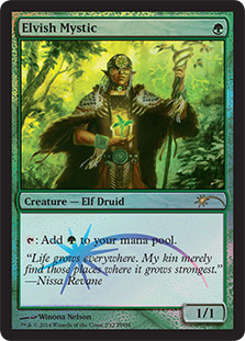 (Promo-FNM)Elvish Mystic/エルフの神秘家